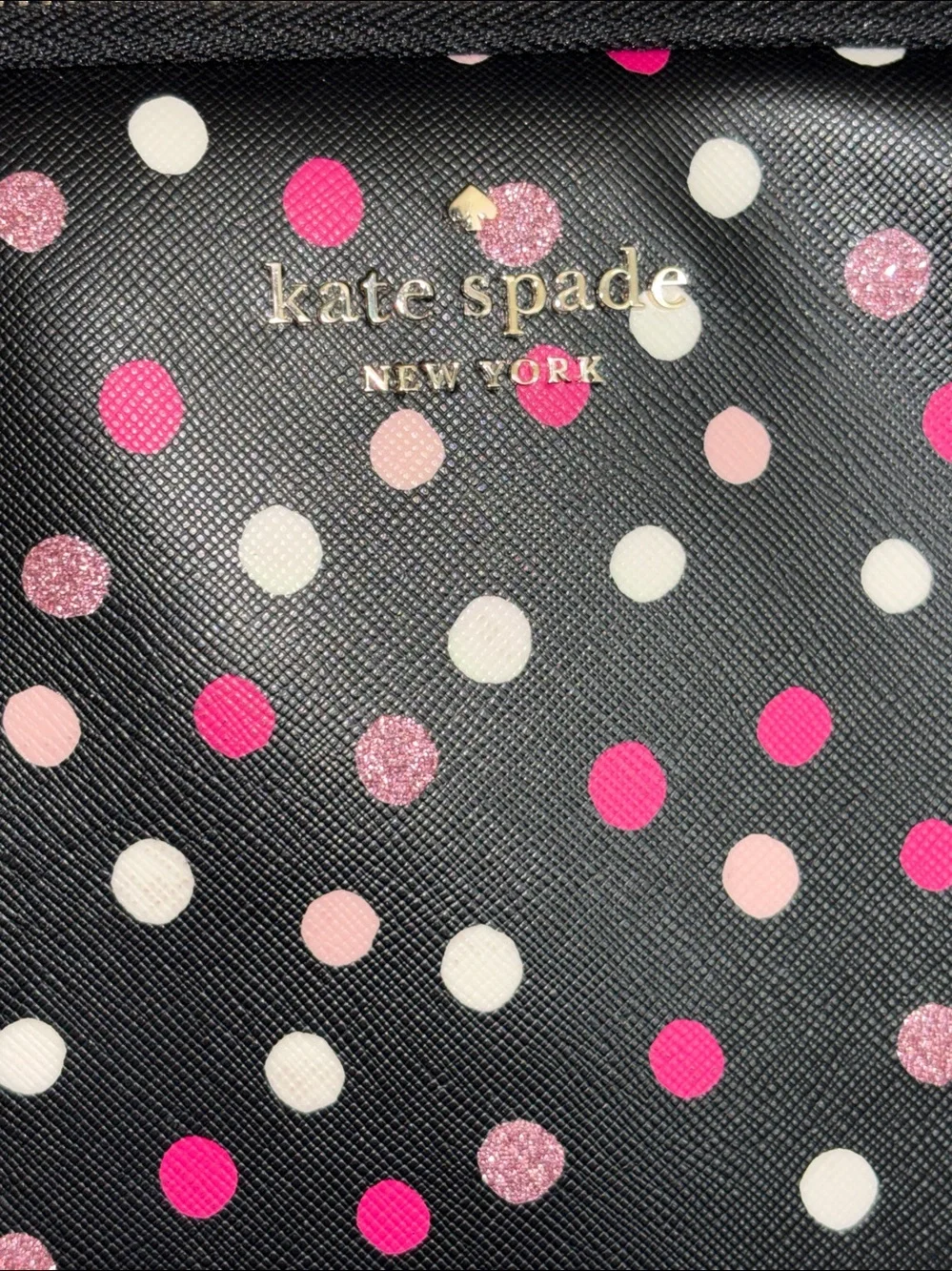 Kate Spade Staci Leather Glimmer Dot 15